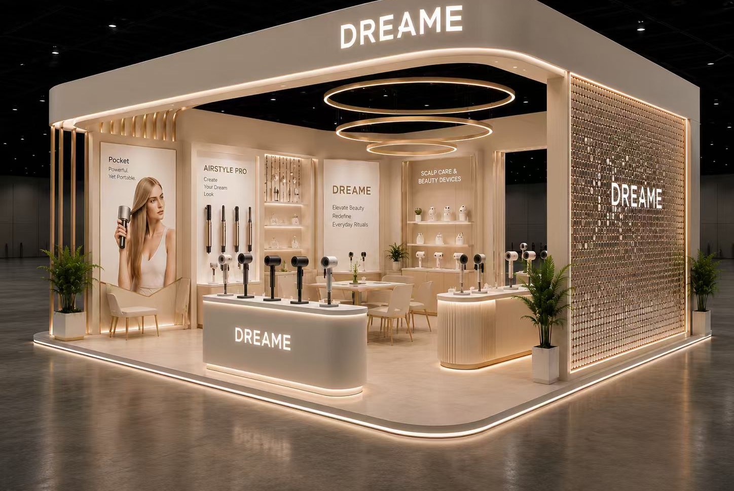 DREAME beauty retail concept by DawnRise — in build 2026